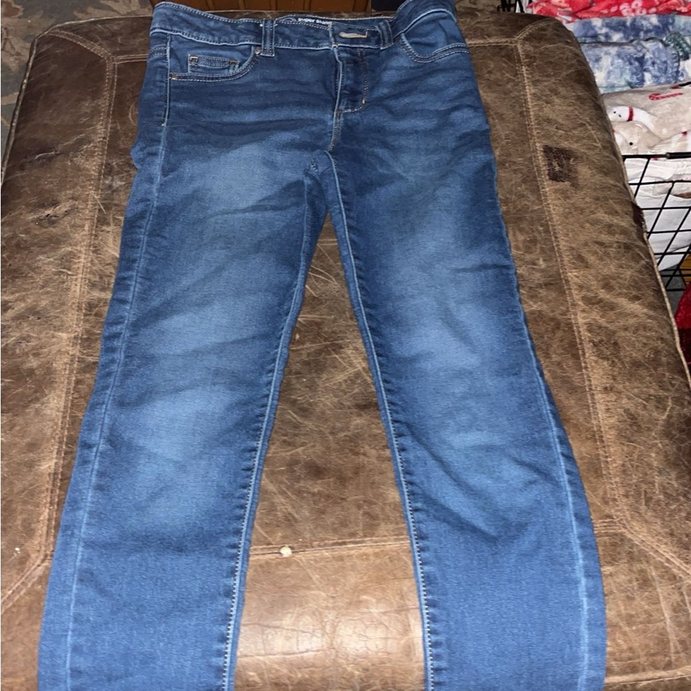 Wonder Nation Women's Skinny Jeans in Blue